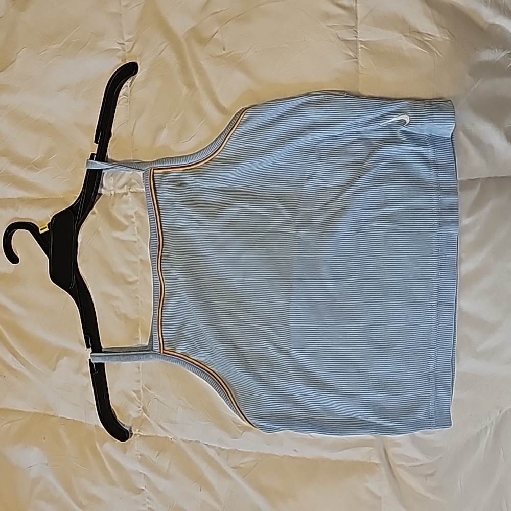 Nike XS light blue cropped tank